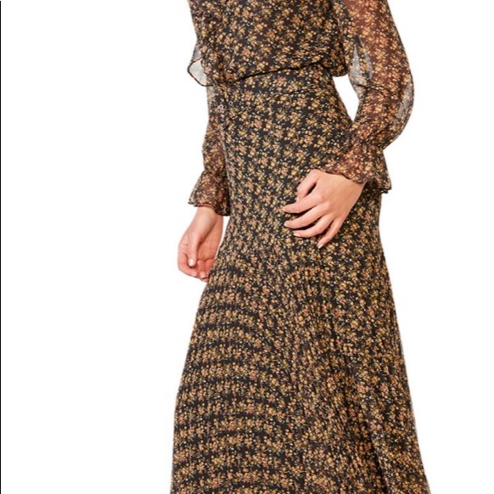 New Bardot dress women multicolor long sleeve size 10 - Picture 2 of 7